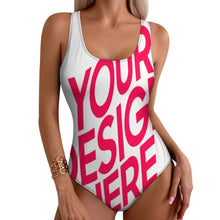 Charger l'image dans la galerie, Nouvelle 2024 maillot de bain une pièce pour femmes SDS2011 personnalisée avec prénom motif texte (conception multi-images)