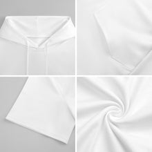 Charger l'image dans la galerie, Sweat à capuche à manches courtes LM250 pour femme et homme personnalisée avec prénom motif texte (conception multi-images)