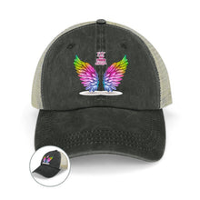 Charger l'image dans la galerie, Casquette Jean Ajourée Personnalisable | Coton, Visière Courbée, Réglable
