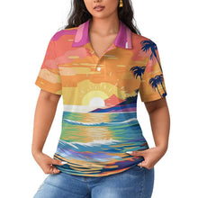 Charger l'image dans la galerie, Polo Femme Personnalisé Droit | Tissu Technique Respirant