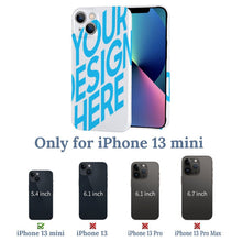 Charger l'image dans la galerie, Coque de téléphone portable en plastique PC iPhone 13 personnalisé avec photo texte prénom