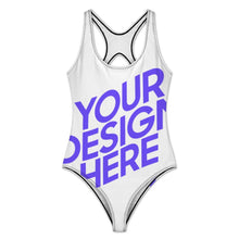 Charger l'image dans la galerie, 2024 nouvelle maillot de bain une pièce pour femmes SDS2011 personnalisé avec photo texte prénom (conception une image)