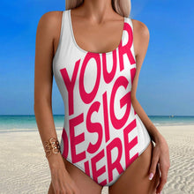 Charger l'image dans la galerie, Nouvelle 2024 maillot de bain une pièce pour femmes SDS2011 personnalisée avec prénom motif texte (conception multi-images)