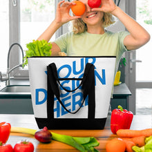 Charger l'image dans la galerie, Sac cabas isotherme grande capacité XB0601064 personnalisé avec photo texte prénom (conception une image)