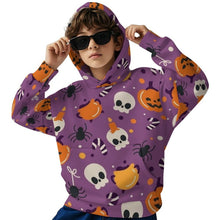 Charger l'image dans la galerie, Sweat Capuche Enfant Personnalisé | Confortable, Sûr et Sans Cordon