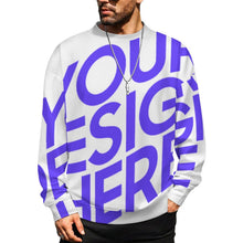 Charger l'image dans la galerie, Pull ras du cou unisexe ANR personnalisé avec photo texte prénom (conception une image)