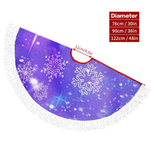 Charger l'image dans la galerie, Jupe de Sapin Réversible Personnalisée | Deux Designs en Un