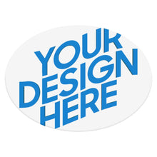 Charger l'image dans la galerie, Nappe ovale imperméable en toile cirée JJ05191097 personnalisée avec prénom motif texte