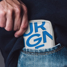 Charger l'image dans la galerie, Porte-cartes en cuir personnalisé avec photo texte prénom (conception une image)