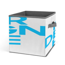 Charger l'image dans la galerie, Bacs de rangement pliables avec poignée personnalisé avec photo texte prénom (conception une image)