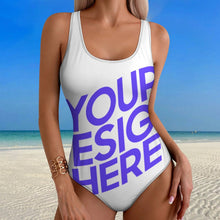 Charger l'image dans la galerie, 2024 nouvelle maillot de bain une pièce pour femmes SDS2011 personnalisé avec photo texte prénom (conception une image)