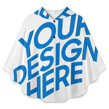 Charger l'image dans la galerie, Couverture à capuche pour adolescents RTDP09 personnalisé avec photo texte prénom (conception une image)