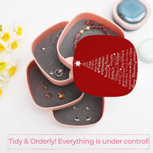 Charger l'image dans la galerie, Boîte à Bijoux Rotative Personnalisée | Tour de Rangement 4 Étages