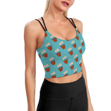 Charger l'image dans la galerie, Brassière Sport Longue & Crop Top Yoga | Maintien Sans Armature & Design Unique