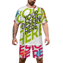 Charger l'image dans la galerie, Maillot de football à col rond pour homme A57TZ personnalisée avec prénom motif texte