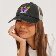 Charger l'image dans la galerie, Casquette Jean Ajourée Personnalisable | Coton, Visière Courbée, Réglable