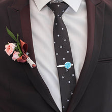 Charger l'image dans la galerie, Pinces à cravate une paire avec le même motif personnalisé avec photo texte prénom