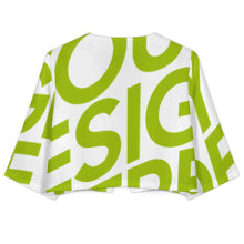 Charger l'image dans la galerie, Robe col V 2 pièces pour femme (robe sans manches + manteau châle) A77Q personnalisé avec photo texte prénom (conception une image)