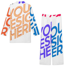 Charger l'image dans la galerie, Ensemble de vêtements d'intérieur style indien pour homme A42TZ personnalisée avec prénom motif texte (conception multi-images)