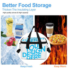 Charger l'image dans la galerie, Sac à lunch / Sac isotherme portable personnalisé avec photo texte prénom