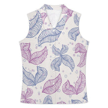 Charger l'image dans la galerie, Chemise Femme Sans Manches à Col et Boutons Personnalisable