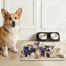 Charger l'image dans la galerie, Tapis de Gamelle Absorbant Personnalisable | Set de Table Anti-Éclaboussures pour Animaux