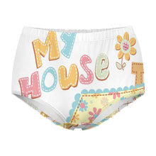 Charger l'image dans la galerie, Culotte Fillette Soie de Lait | Confort Doux & Personnalisable | Tailles 4-16 Ans