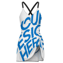 Charger l'image dans la galerie, Maillot de bain 1 pièce gainants pour le corps avec décolleté en V femme SDS515 personnalisé avec photo texte motif logo (conception une image)