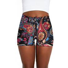 Charger l'image dans la galerie, Short Yoga Taille Haute Personnalisé Femme - Gainant & Opaque (Max 60 car.)