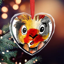 Charger l'image dans la galerie, Pendentif Cœur en Verre Personnalisé avec Photo | Cadeau Unique