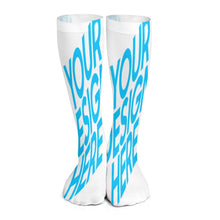 Charger l'image dans la galerie, Chaussettes tendance unisexes avec 2 longueurs disponibles (46 cm, 60 cm) personnalisé avec photo texte prénom