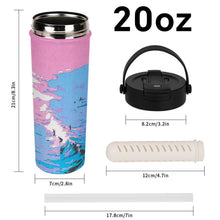 Charger l'image dans la galerie, Gourde isotherme personnalisée avec infuseur à thé 590 ml
