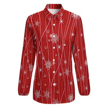 Charger l'image dans la galerie, Blouse Vintage Femme Col V - Manches Lanterne Bohème (S-3XL)
