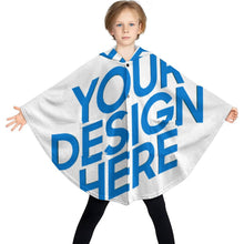 Charger l'image dans la galerie, Couverture à capuche pour enfants RTDP09 personnalisé avec photo texte prénom (conception une image)
