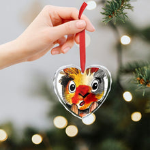 Charger l'image dans la galerie, Pendentif Cœur en Verre Personnalisé avec Photo | Cadeau Unique