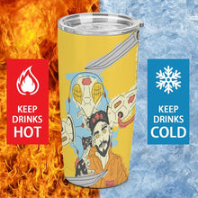 Charger l'image dans la galerie, Gobelet Isotherme Acier Inox 304 | Personnalisable (UV), 590ml | Voyage