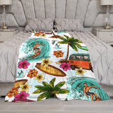Charger l'image dans la galerie, Plaid Flanelle Personnalisé 330g | Couverture Douce Anti-Bouloche