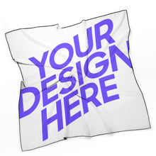 Charger l'image dans la galerie, Foulard carré soie multi usages femme NZ215 personnalisé avec photo logo motif texte