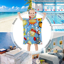 Charger l'image dans la galerie, Serviette de Bain à Capuche Enfant | Douce & Personnalisable