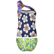 Charger l'image dans la galerie, 2024 nouvelle Maillot de bain tankini pour femmes ensemble 2 pièces SDS2002 personnalisée avec prénom motif texte (conception multi-images)