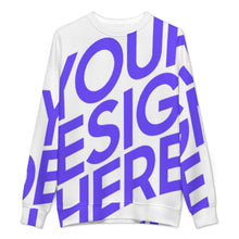 Charger l'image dans la galerie, Pull ras du cou unisexe ANR personnalisé avec photo texte prénom (conception une image)