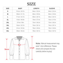 Charger l'image dans la galerie, Chemise satinée à manches bouffantes personnalisable pour femme