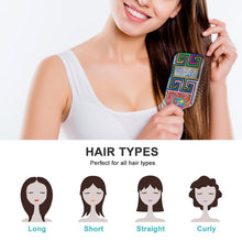 Charger l'image dans la galerie, Brosse Cheveux Pneumatique Personnalisée | Massante & Démêlante