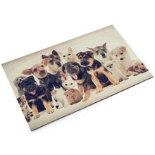 Charger l'image dans la galerie, Tapis de Gamelle Absorbant Personnalisable | Set de Table Anti-Éclaboussures pour Animaux