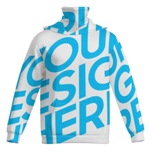 Charger l'image dans la galerie, Sweat à capuche homme RRMZ avec serviette de visage coupe-vent personnalisé avec photo texte prénom (conception une image)