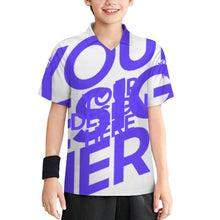 Charger l'image dans la galerie, Maillot de football jeunesse J58T personnalisé avec photo texte prénom