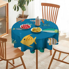 Charger l'image dans la galerie, Nappe Ronde Personnalisée | Créez Votre Décor de Table Unique