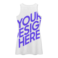 Charger l'image dans la galerie, Robe d'été à épaules dénudées pour femme APQ tenue de plage sans manches débardeur courte personnalisé avec photo texte prénom