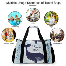 Charger l'image dans la galerie, Sac de Voyage Personnalisé en Toile | Grand Sac de Sport Unique