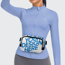 Charger l'image dans la galerie, Sac banane carré double épaisseur XB0610007 pour homme et femme personnalisé avec photo texte prénom